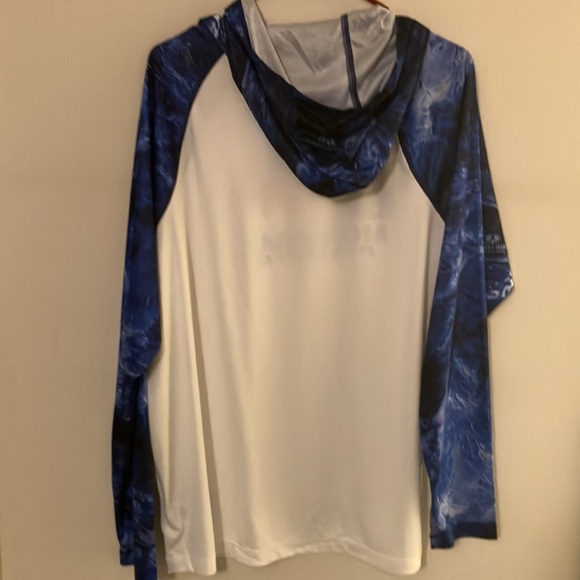 #153 Mossy Oak Fishing Men’s Performance Hoodie - L (42/44) - Picture 3 of 4